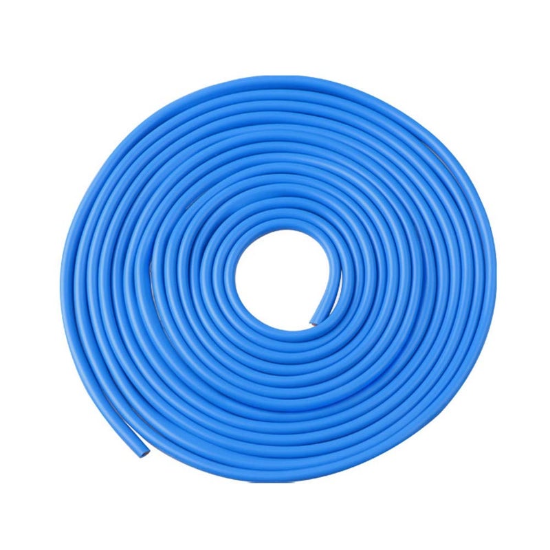 ESUPPORT 16ft 5M U Shape Car Door Moulding Rubber Scratch Protector Strip Edge Guard Trim Seal Blue - Image 3